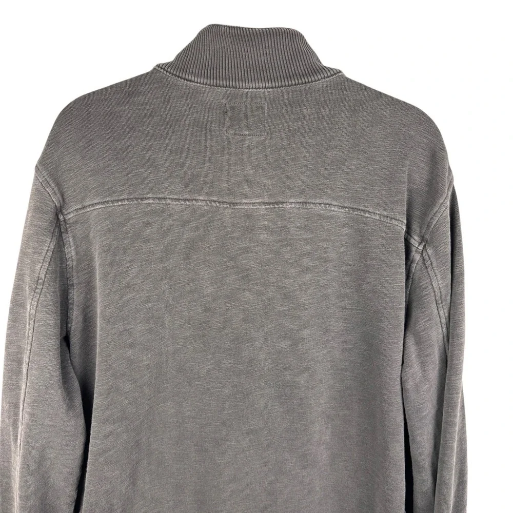 Lucky Brand Black Label Jacket Men's XL Full‎ Zip Bomber Style Gray